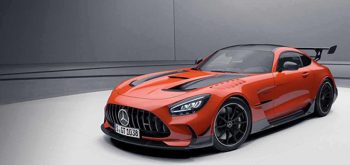 Seria Mercedes-AMG GT Black.-Instrucțiuni de exploatare interactive.