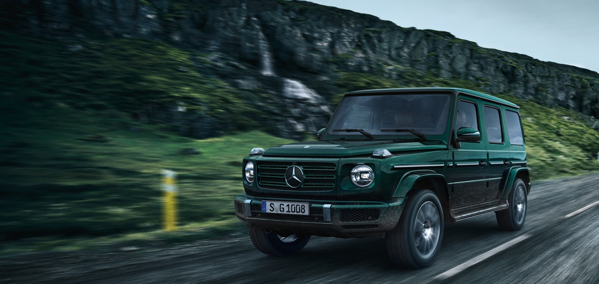 The new G-Class.-Stronger than time.